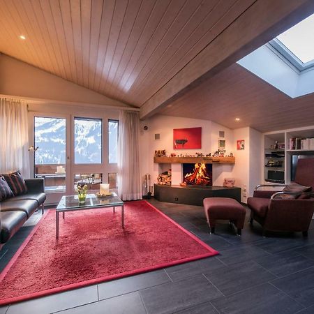 Chalet Primula Penthouse Wengen Buitenkant foto
