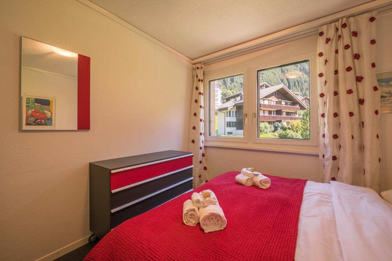 Chalet Primula Penthouse Wengen Buitenkant foto