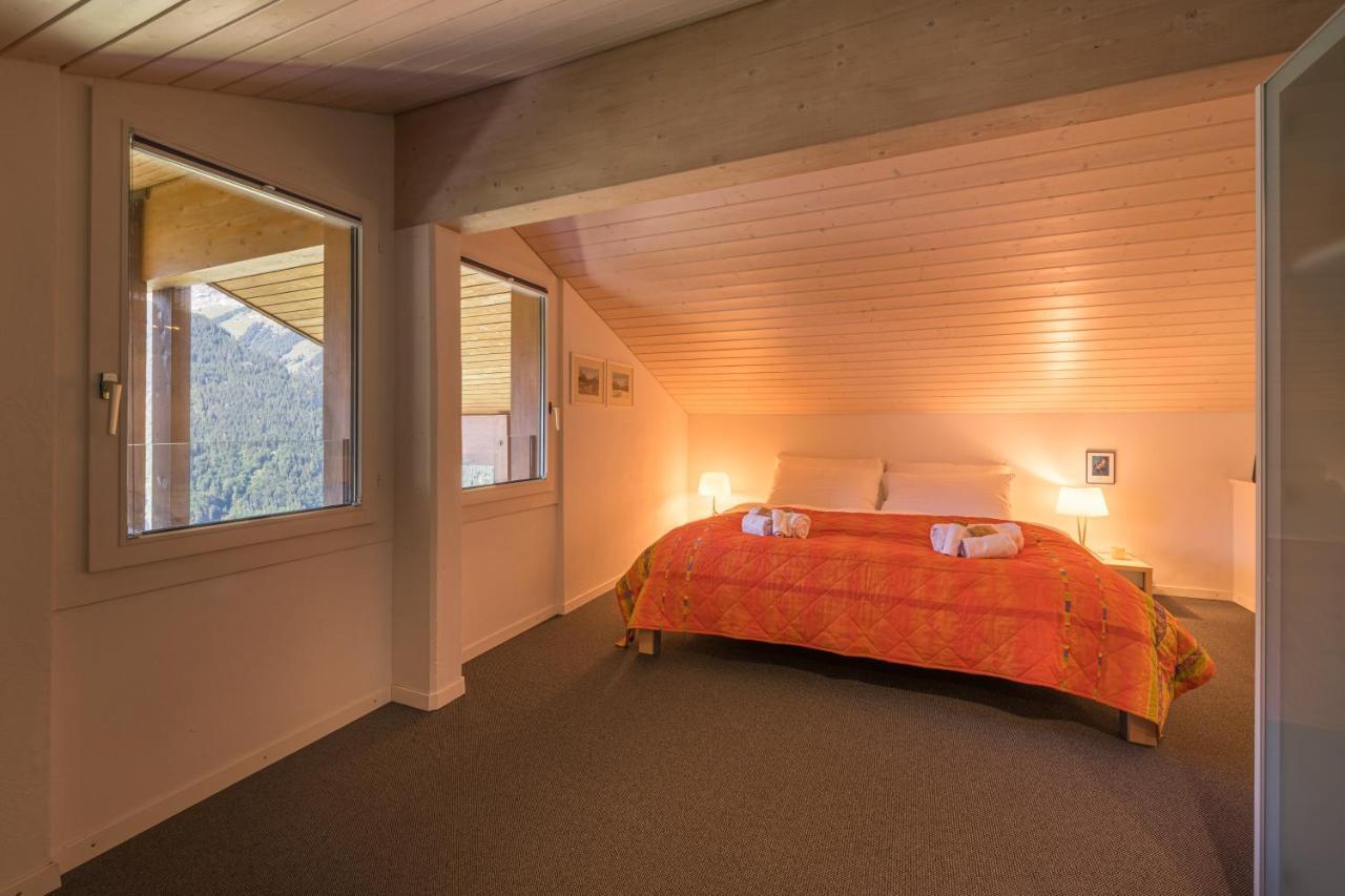 Chalet Primula Penthouse Wengen Buitenkant foto