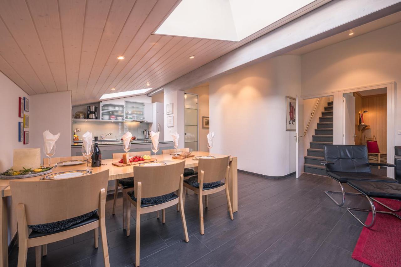Chalet Primula Penthouse Wengen Buitenkant foto