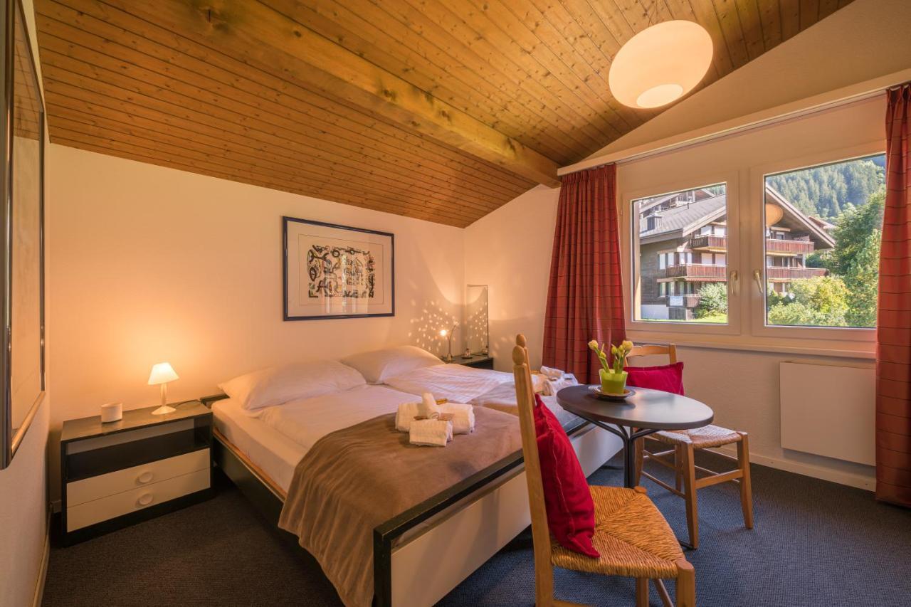 Chalet Primula Penthouse Wengen Buitenkant foto