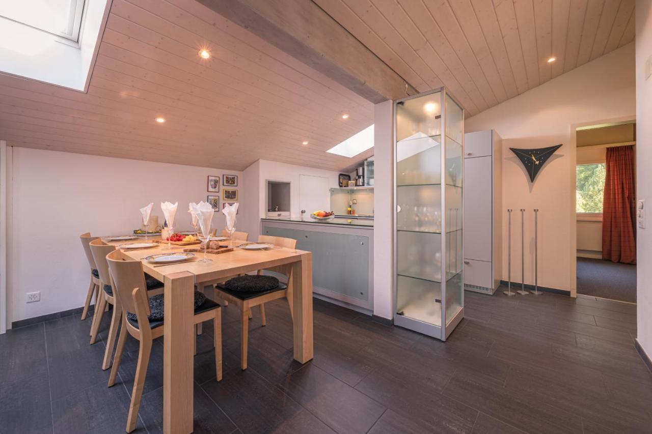Chalet Primula Penthouse Wengen Buitenkant foto