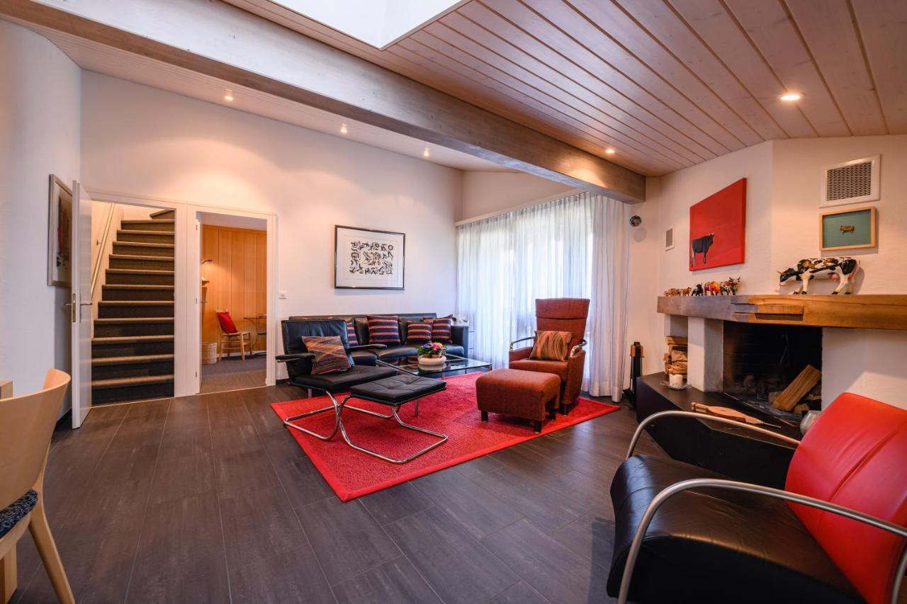 Chalet Primula Penthouse Wengen Buitenkant foto