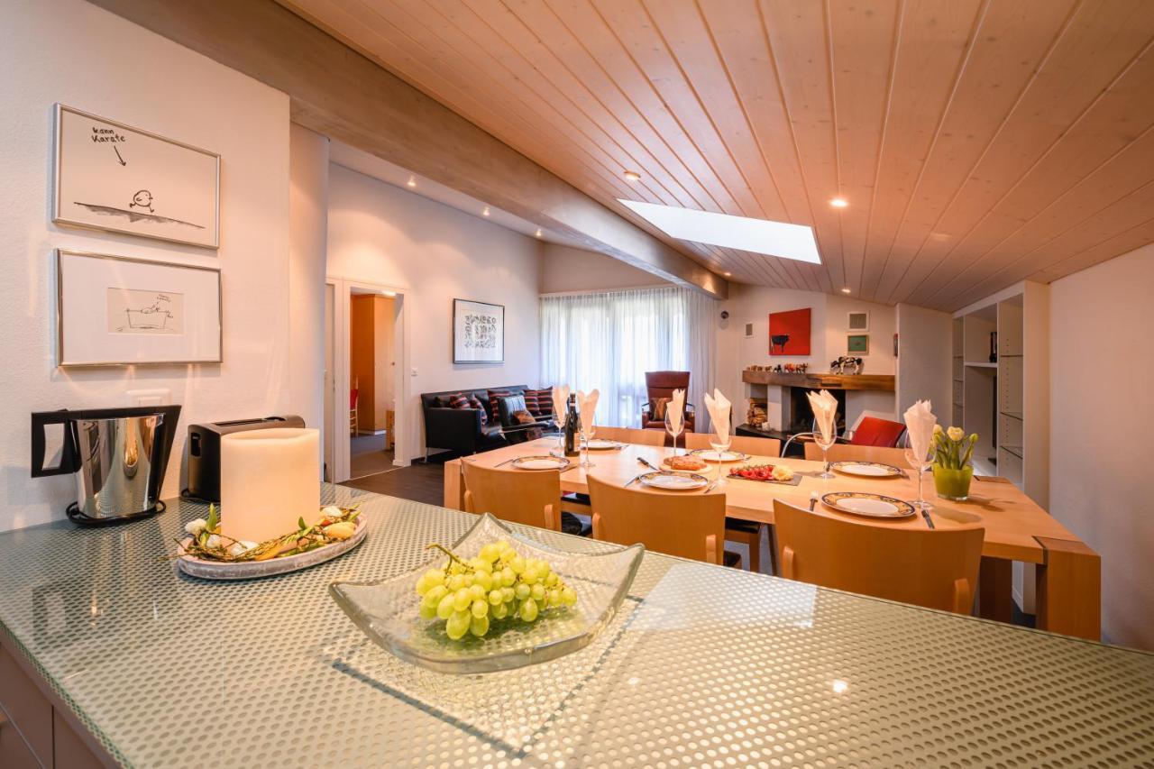 Chalet Primula Penthouse Wengen Buitenkant foto
