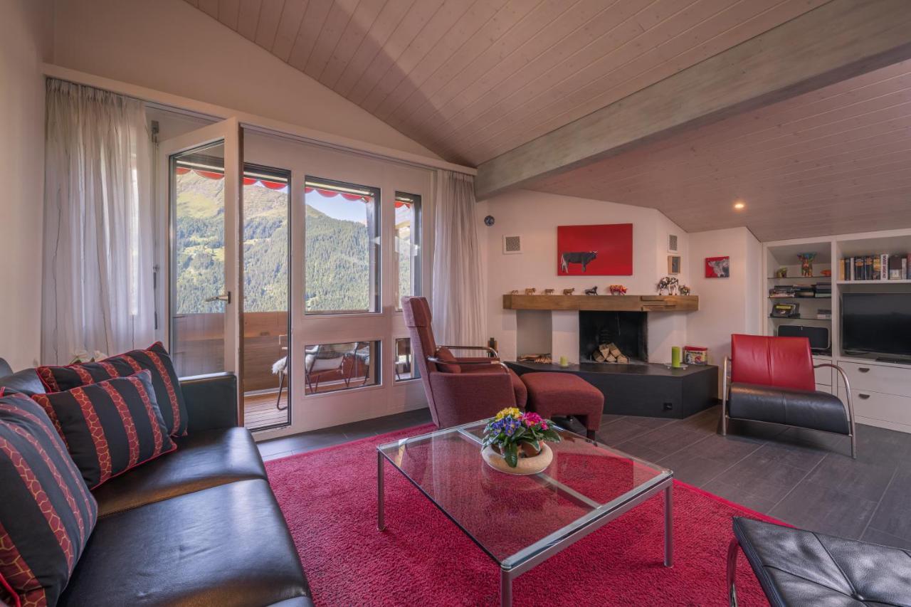 Chalet Primula Penthouse Wengen Buitenkant foto