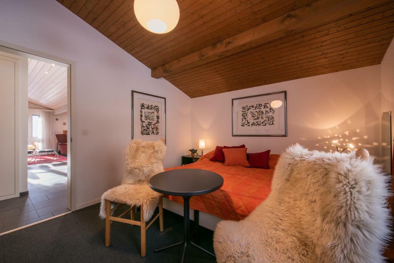 Chalet Primula Penthouse Wengen Buitenkant foto
