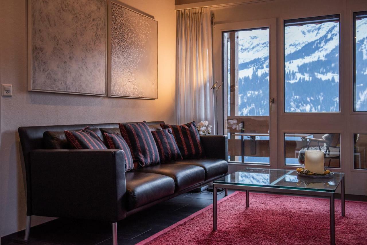 Chalet Primula Penthouse Wengen Buitenkant foto